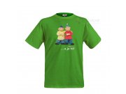 Dječja majica Pat i Mat zelena, veličina 110 Majice Pat i Mat - Dječje majice